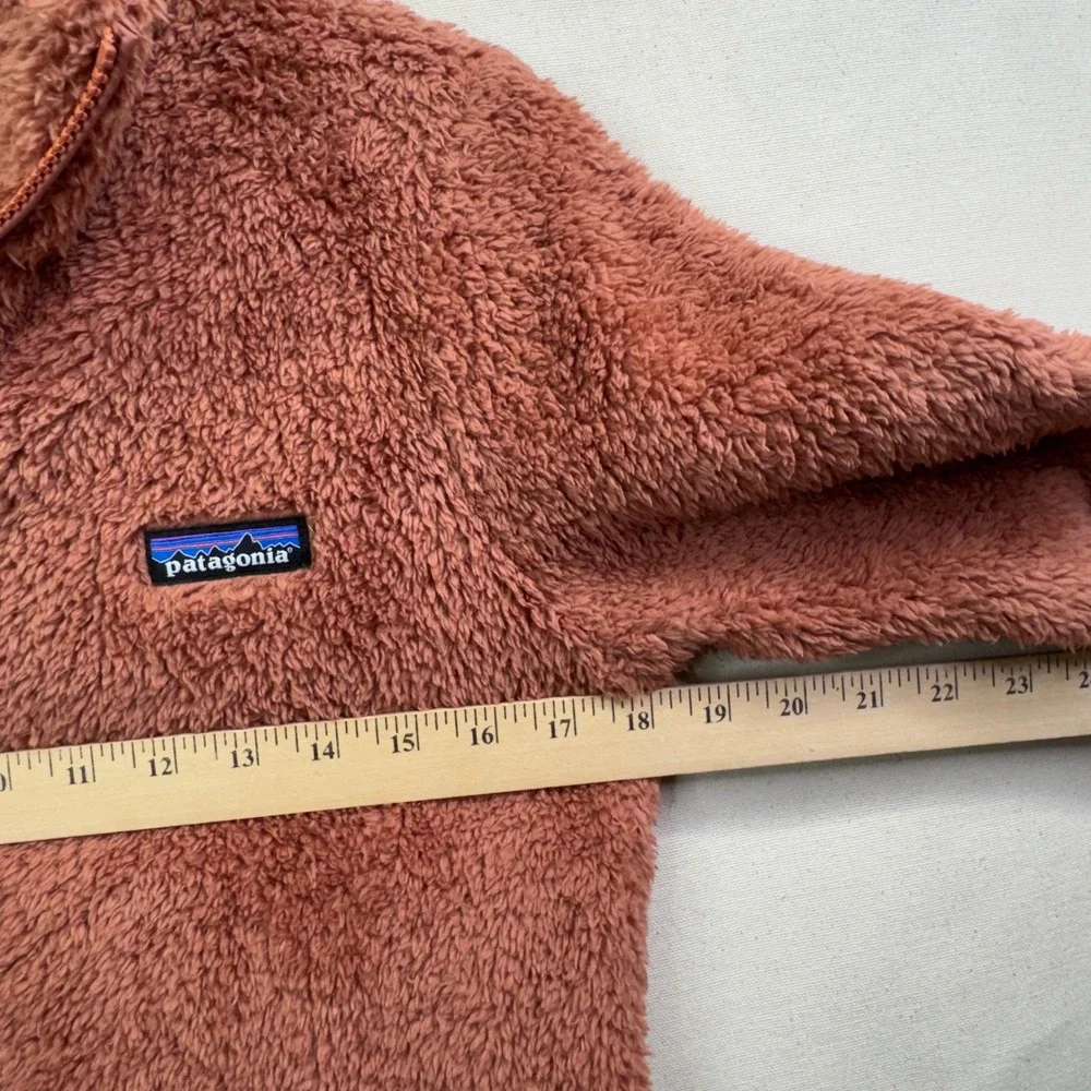 Patagonia Los Gatos 1/4 Zip Fleece XS Century Pink Fuzzy Gorpcore Pullover‎